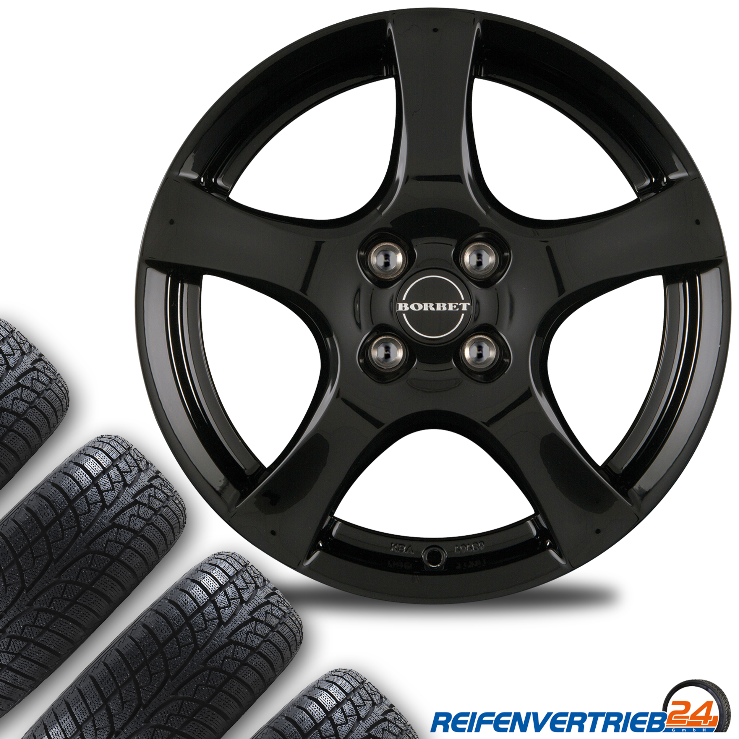 Borbet F 6,0x15 4x100 ET 40 & Superia BlueWin HP 175/65 R15 84T
