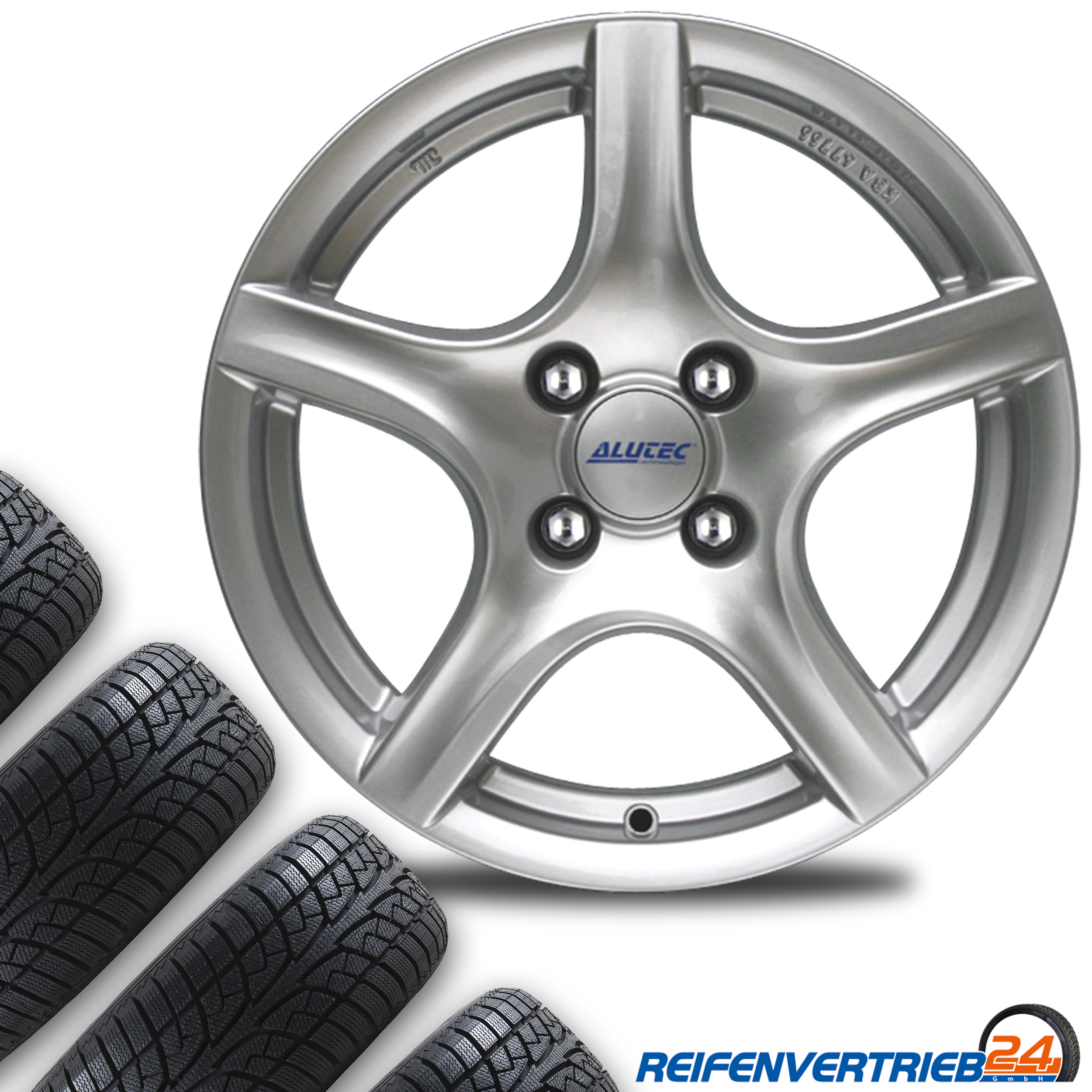 Alutec Grip 5,5x14 4x100 ET 35 & Fulda Kristall Montero 3 175/65 R14 82T