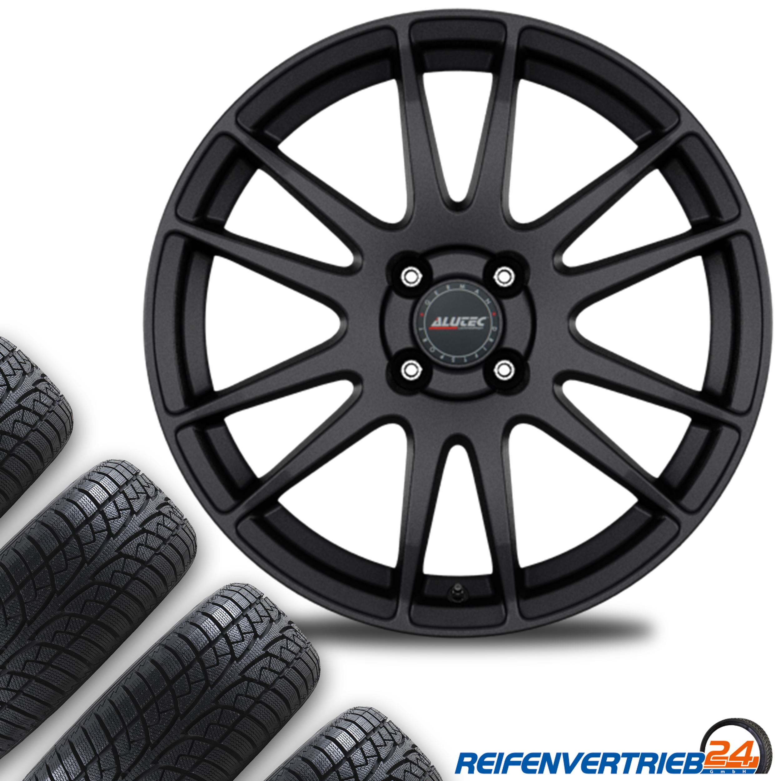 Alutec Monstr 6,5x17 4x108 ET 20 & Nexen WinGuard Sport 2 205/45 R17 88V