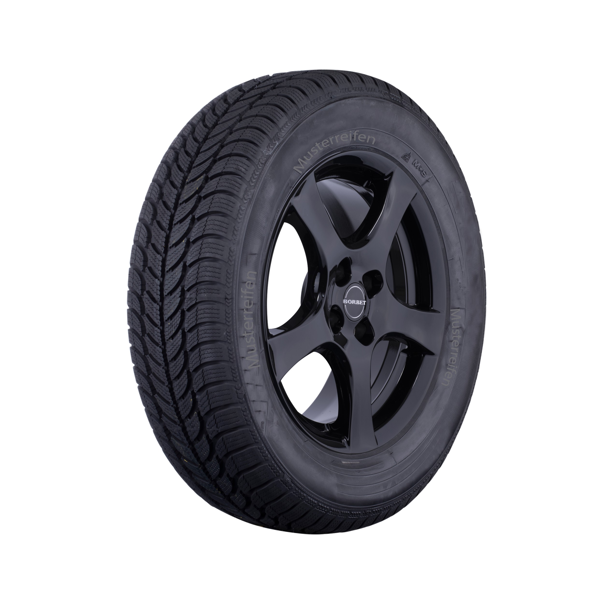 Borbet F 6,5x16 4x108 ET 25 & Goodyear Vector 4Seasons G2 205/55 R16 94V
