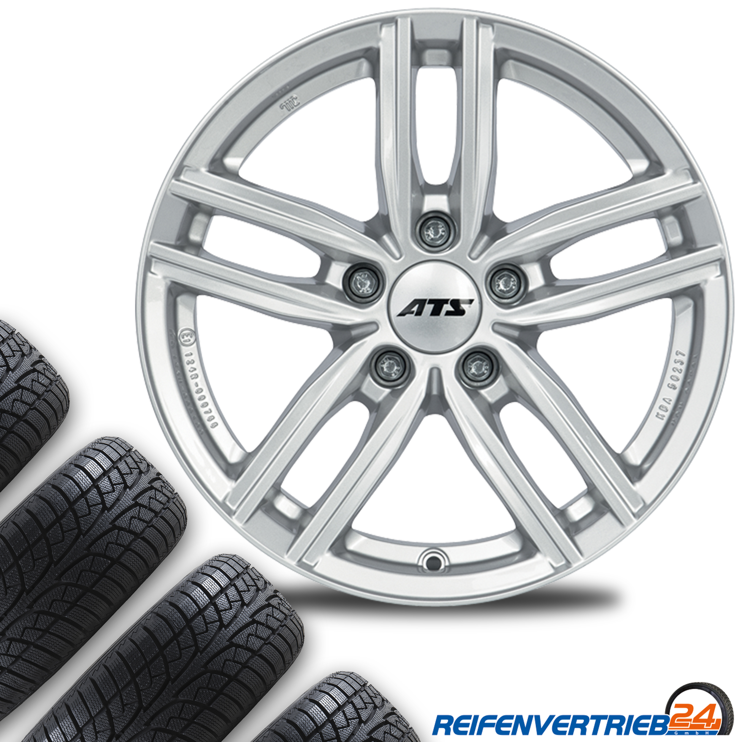 Ats Antares 6,5x16 5x112 ET 46 & Uniroyal RainExpert 5 205/60 R16 96H