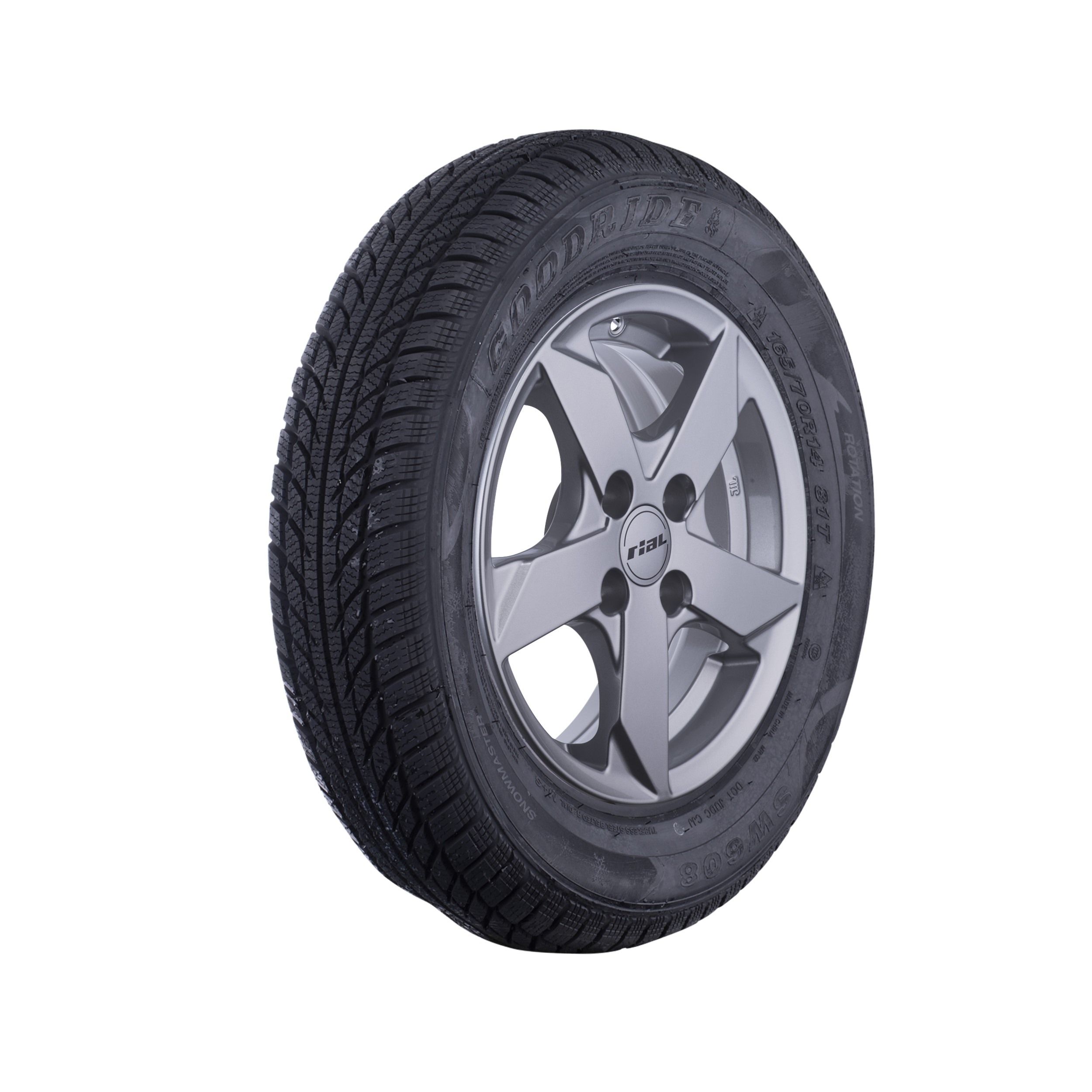 Rial Kodiak 5,5x14 4x100 ET 35 & Goodride SW608 165/70 R14 81T