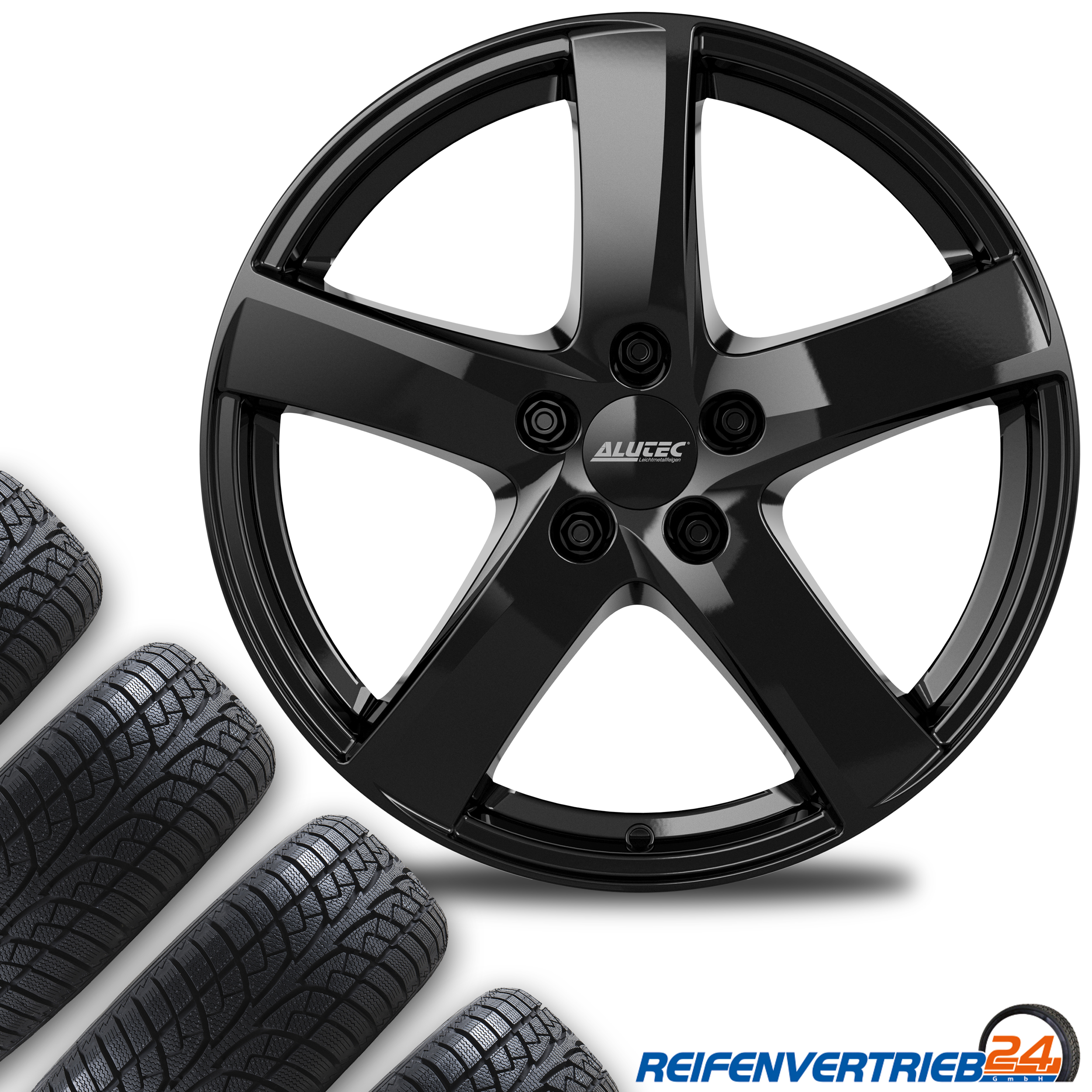 Alutec Freeze 6,5x16 5x108 ET 50 & Continental AllSeasonContact 2 205/55 R16 94V