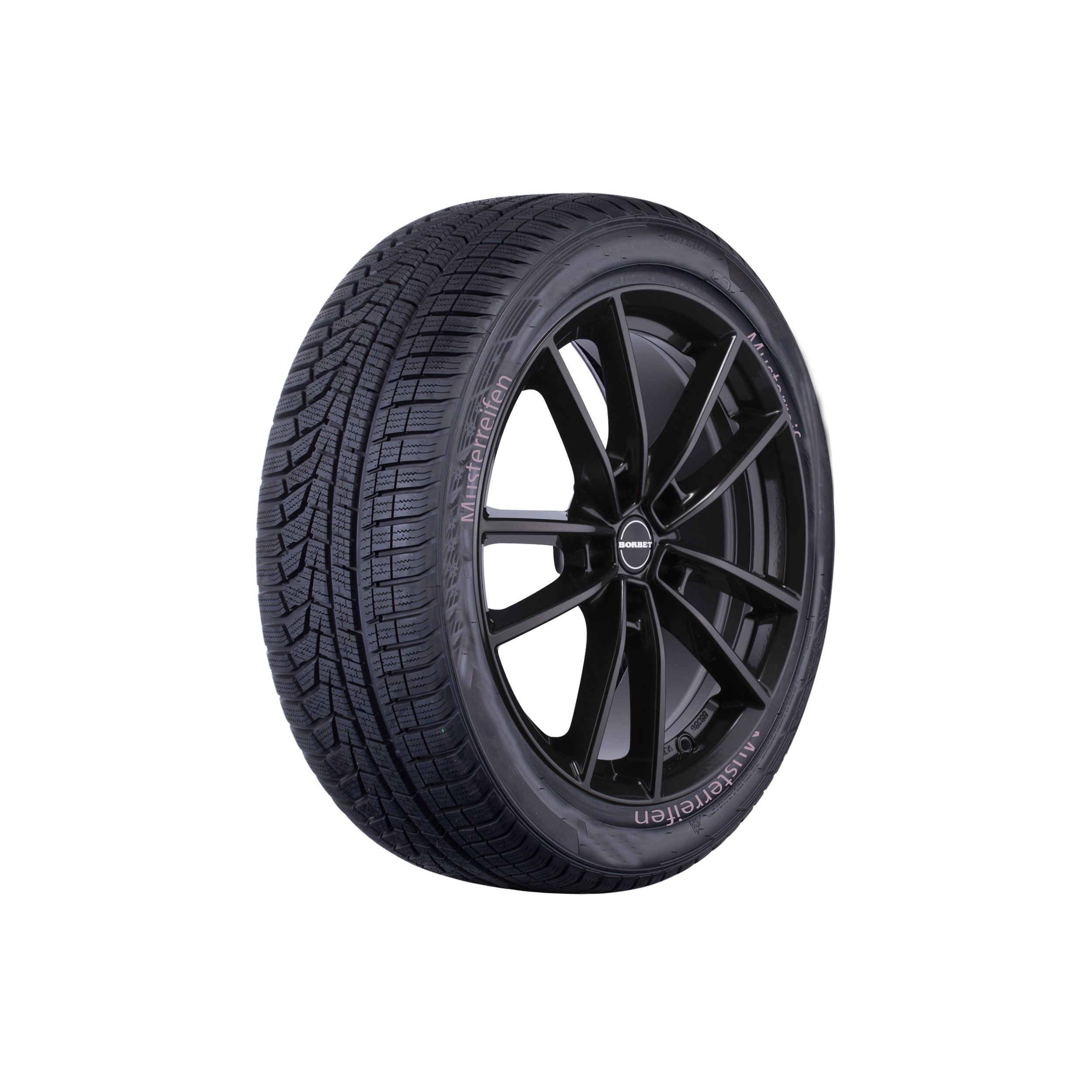 Borbet W 8,0x18 5x108 ET 40 & Bridgestone Blizzak 6 235/50 R18 101V