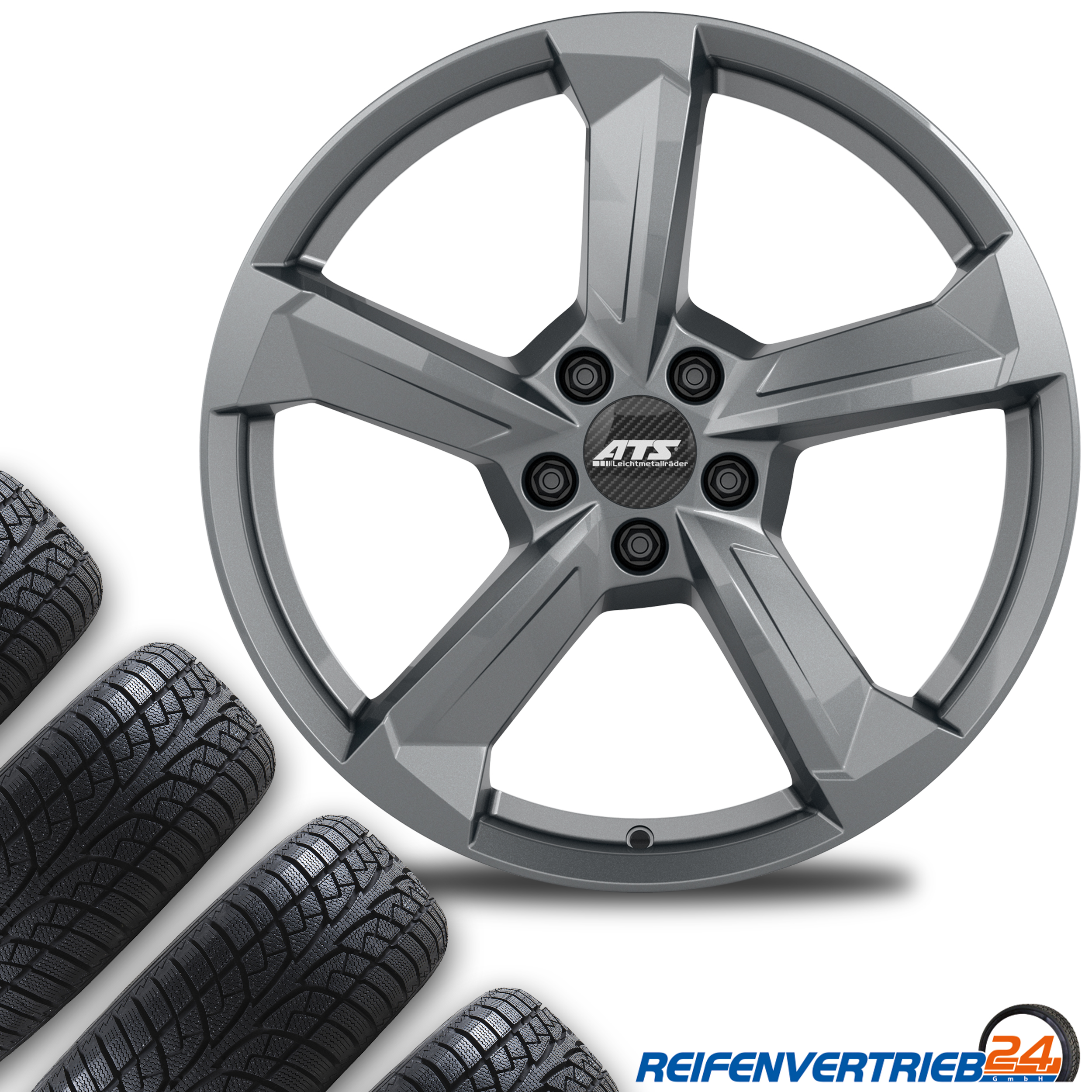 Ats Auvora 6,5x16 5x100 ET 47 & Dunlop Sport BluResponse 205/55 R16 91W