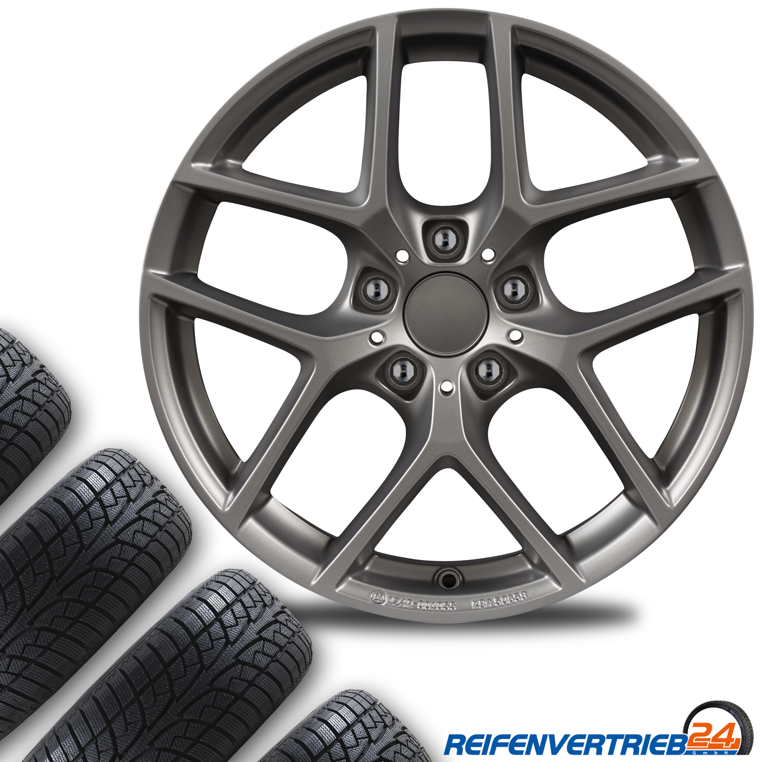 Borbet Y 6,5x16 5x108 ET 40 & Fulda MultiControl 215/55 R16 97V