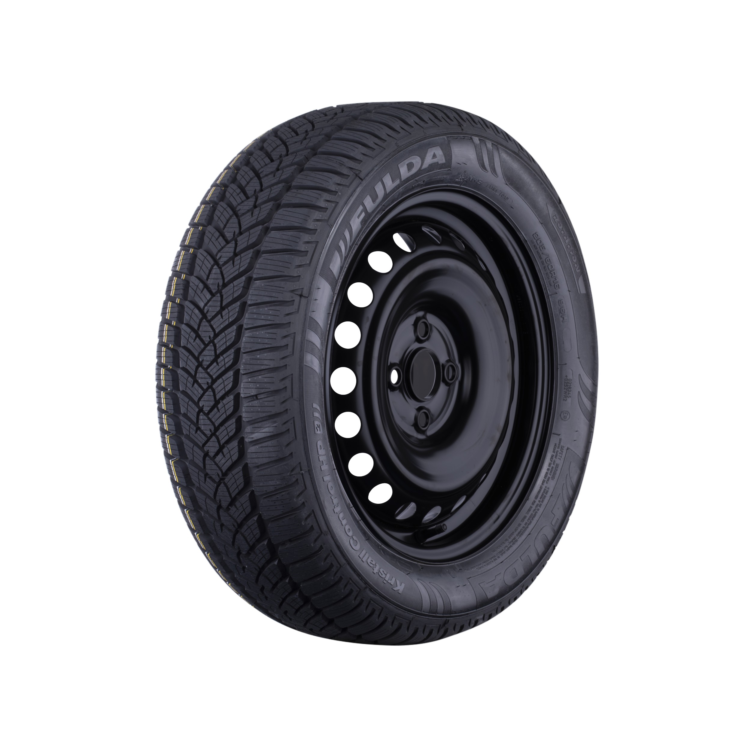 Stahlfelge 6,5x16 4x100 ET 45 & Fulda Kristall Control HP 2 205/60 R16 96H